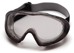 GG504T - Pyramex Capstone Direct/Indirect Clear Anti-Fog Lens Goggles