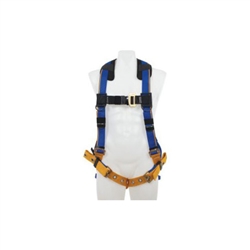 H212002 - Werner Blue Armor Standard Harness, Tongue Buckle Legs M/L
