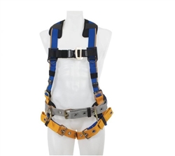 H232104 - Werner Blue Armor Construction Harness, Tongue Buckle Legs XL