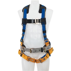 H232105 - Werner Blue Armor Construction Harness, Tongue Buckle Legs 2XL