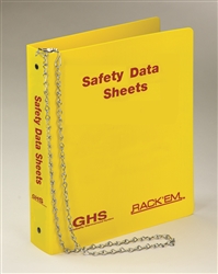 HOR3013 - Horizon Mfg. SDS Binder - English, 3" Ring