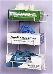 HOR4010 - Horizon Mfg. "No Spill" 3-Box Exam Glove Dispenser