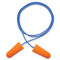 HP-F2 - Global Glove - Bullhead Safety - Corded Polyurethane Foam Earplugs