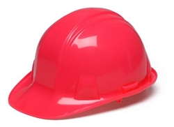 HP14170 - Pyramex Hi-Vis Pink Standard Shell 4 Pt Ratchet Suspension Hardhats