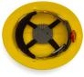 HP241-CLR - Pyramex Full Brim 4 Pt Ratchet Suspension Hardhats