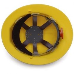 HP261 - Pyramex Full Brim Hardhat 6 Pt Ratchet Suspension ONLY