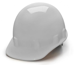 HPS14110 - Pyramex Sleek Shell Cap Style 4 Pt Ratchet Suspension Hardhats