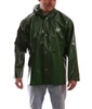 J22168 - Tingley Iron Eagle Green Jacket with Storm Fly Front and Attached Hood