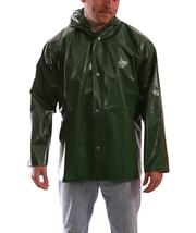 J22168 - Tingley Iron Eagle Green Jacket with Storm Fly Front and Attached Hood