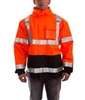 J24129 - Tingley Icon Class 3 Fluorescent Orange-Red Jacket