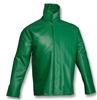 J41108 - Tingley Safetyflex Green Jacket with Storm Fly Front and Attached Hood