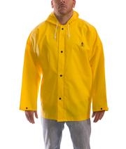 J56107 - Tingley Durascrim Yellow Jacket with Storm Fly Front and Attached Hood