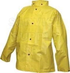 J56207 - Tingley Durascrim Yellow Jacket with Storm Fly Front and Hood Snaps