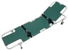 JSA-604 - Junkin Safety EASY FOLD Wheeled Stretcher w/ Adjustable Back Rest