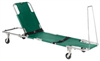 JSA-604-S - Junkin Safety EASY FOLD Swivel Wheeled Stretcher w/ Adjustable Back Rest