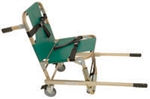JSA-800-EHW - Junkin Safety Evacuation Chair w/ Extended Handles and Four Wheels