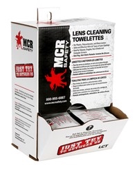MCR Safety Lens Cleaning Towelettes