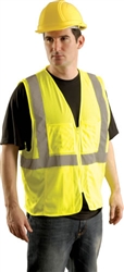 LUX-SSGCS - OccuNomix Classic Mesh Hi-Viz Surveyor Vest