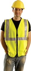 LUX-SSGZ - OccuNomix Premium Solid Hi-Viz Vest