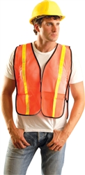 LUX-XGTM - OccuNomix Value Mesh Gloss Hi-Viz Vest