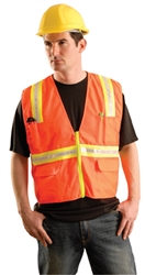 LUX-XTRNSM - OccuNomix Classic Mesh Two-Tone Vest