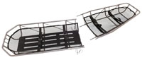 MIL-0452 - Junkin Safety Military Type III S.S. Break-Apart Basket Stretcher