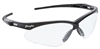 MP110PF - Black Safety Glasses with Clear Lenses MAX6Â® Anti-Fog Coating