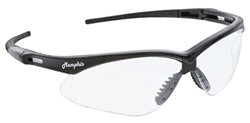 MP110PF - Black Safety Glasses with Clear Lenses MAX6Â® Anti-Fog Coating