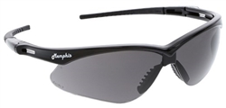 MP112PF - Black Safety Glasses with Gray Lenses MAX6Â® Anti-Fog Coating