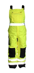 NE-11HGB - Seattle Glove Hi Vis Waterproof Bib Overall