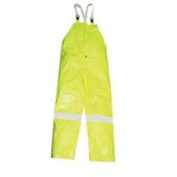 O53122 - Tingley Class E Lime Rainwear Bibs