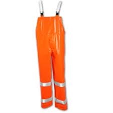 O53129 - Tingley Comfort-Brite Fluorescent Orange-Red Overalls
