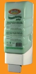 P-400-M - Whisk 4 Liter M Shaped Plastic Bottle Wall Mount Dispenser