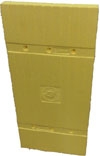 PSP-050-Y-CTN - Sentry Park Sentry Yellow Plank