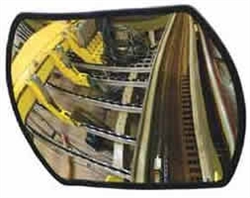 RTH-24x36 - Se-Kure Domes and Mirrors 24" X 36" Roundtangular Heavy Duty Mirror