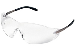 S2110AF - MCR Safety Blackjack Clear Anti-Fog Lens Glasses