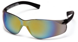 S2590S - Pyramex Ztek Gold Mirror Lens Glasses