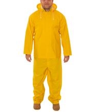 S53307 - Tingley Industrial Yellow 3 Piece Suit, Jacket, Overall and Hood