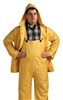 S61317 - Tingley Tuff-Enuff Yellow 3 Piece Suit, Jacket, Overall and Hood