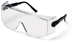 SB1010SJ - Pyramex Defiant Jumbo Clear Lens Glasses