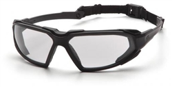 SBB5010DT - Pyramex Highlander Clear Anti-Fog Lens Glasses