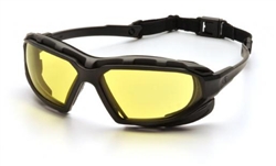 SBG5030DT - Pyramex Highlander-XP Amber Anti-Fog Lens Glasses