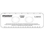 SE-952 - Speakman Plastic Eyewash Gauge