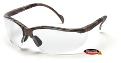 SH1810S - Pyramex Venture II Realtree HW Frame Clear Lens Glasses