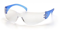 SN4110S - Pyramex Intruder Blue Temple Safety Glasses