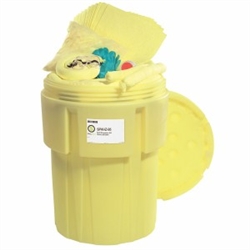 SPKHZ-95 - SpillTech HazMat 95-Gallon OverPack Salvage Drum Spill Kit