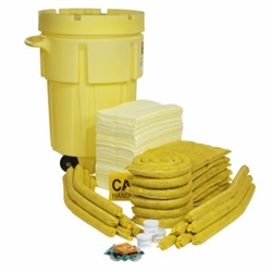 SPKHZ-95-WD - SpillTech HazMat 95-Gallon Wheeled Spill Kit