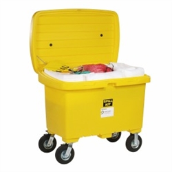 SPKO-CART8 - SpillTech Oil-Only Spill Cart Kit with 8" Wheels