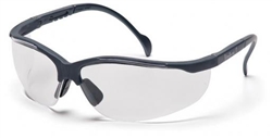 SSG1810S - Pyramex Venture II Slate Gray Frame Clear Lens Glasses
