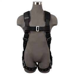 SW99280-HW-3X/4X  Safewaze Heavyweight Full Body Harness: 1D, MB Chest, TB Legs